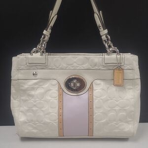 Coach VINTAGE Y2K  WHITE PEARL  Handbag/Satchel